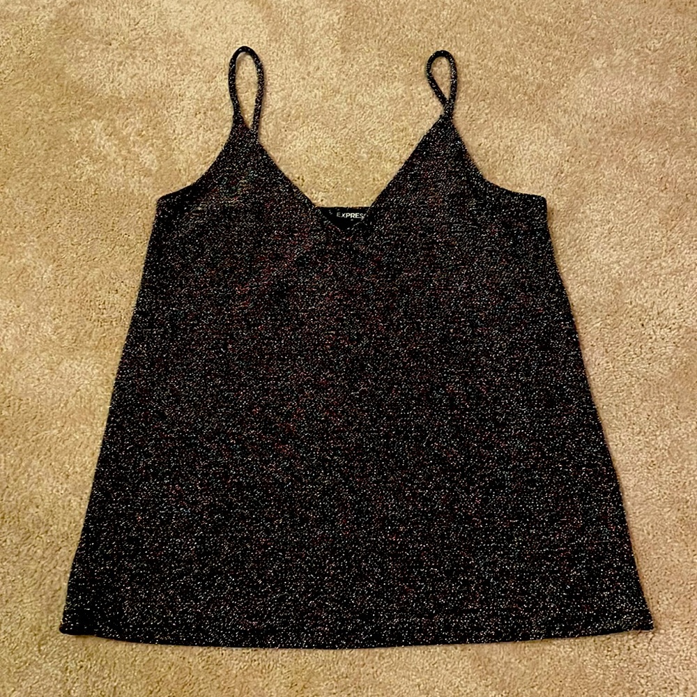 Medium Black/Iridescent Express Tank Top, Worn <5 Times